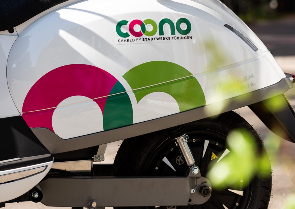 kumpan E-Roller Sharing Stadtwerke Tübingen 